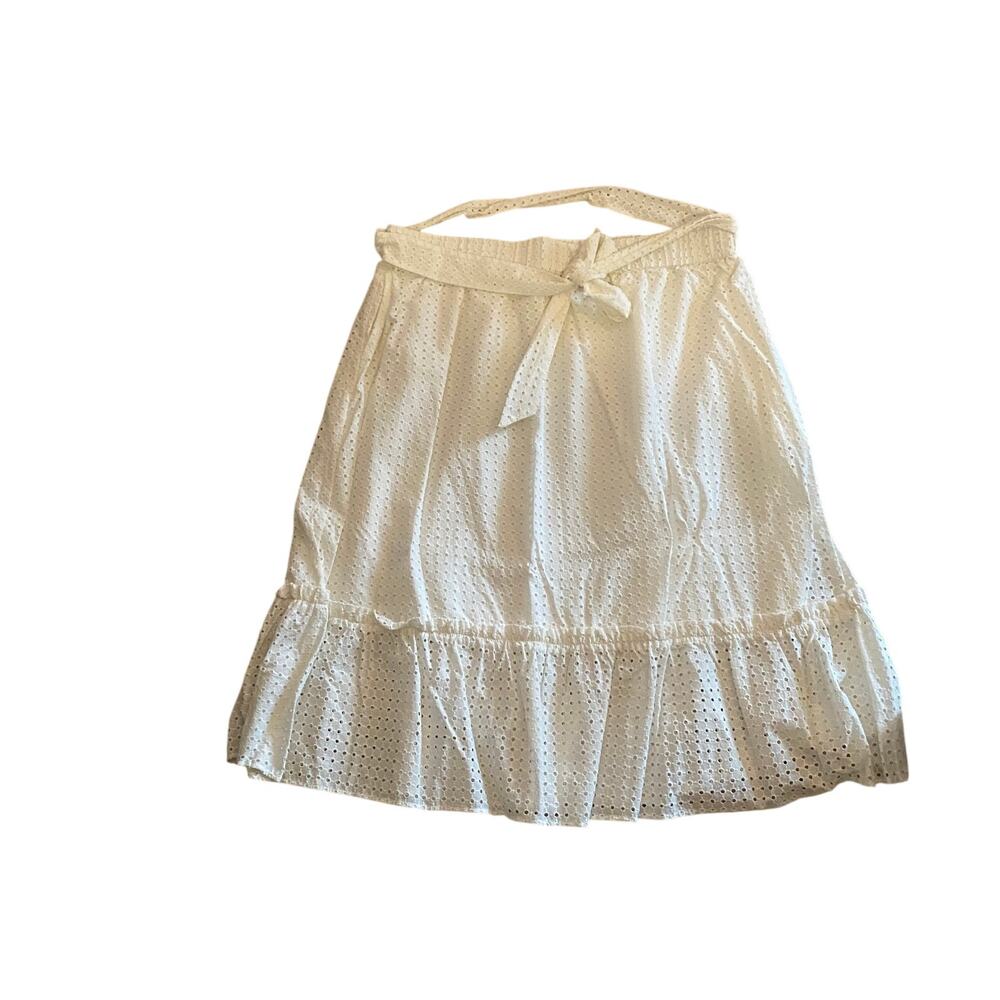 Scoop White Eyelet Skirt - Size 22 - New with Tags